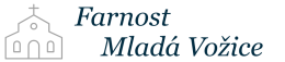 Logo Oznámení - Římskokatolické farnosti Mladá Vožice, Nová Ves (u Mladé Vožice), Smilovy Hory, Šebířov